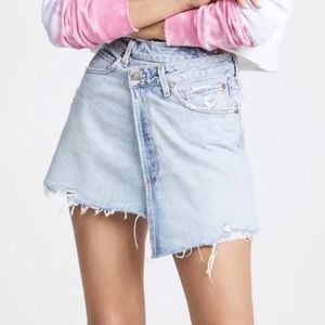 AGOLDE criss cross dress